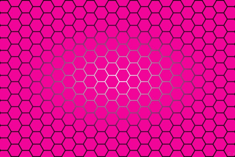 wallpaper glow magenta gradient pink hexagon white black dark magenta  #f10598 #ffffff #2c0129