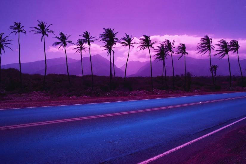 Purple Palm Trees Wallpapers, Purple Palm Trees Myspace Backgrounds .