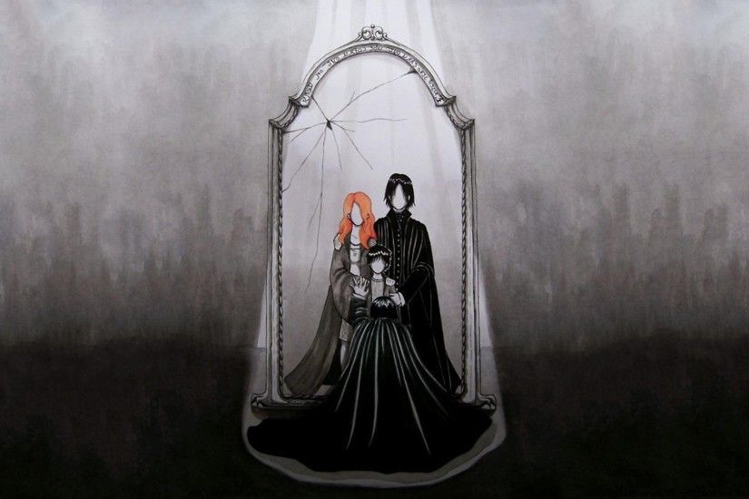 Harry Potter And The Deathly Hallows Artwork Severus Snape