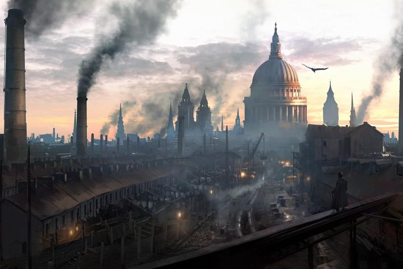 free download assassins creed syndicate wallpaper 3500x1851 for windows