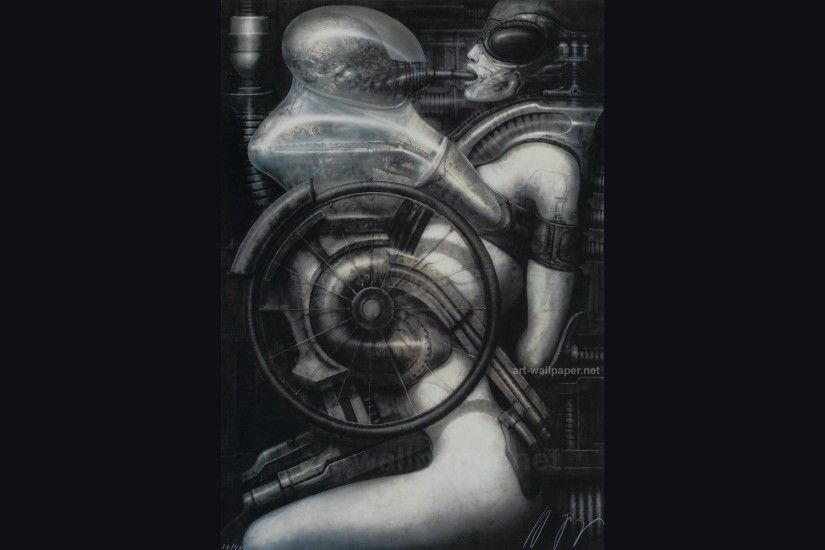 H R Giger Art Artwork Dark Evil Artistic Horror Fantasy Sci-fi Alien Aliens Xenomorph  Wallpaper At Dark Wallpapers