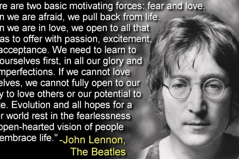 John Lennon Quotes (100 wallpapers) - Quotefancy ...