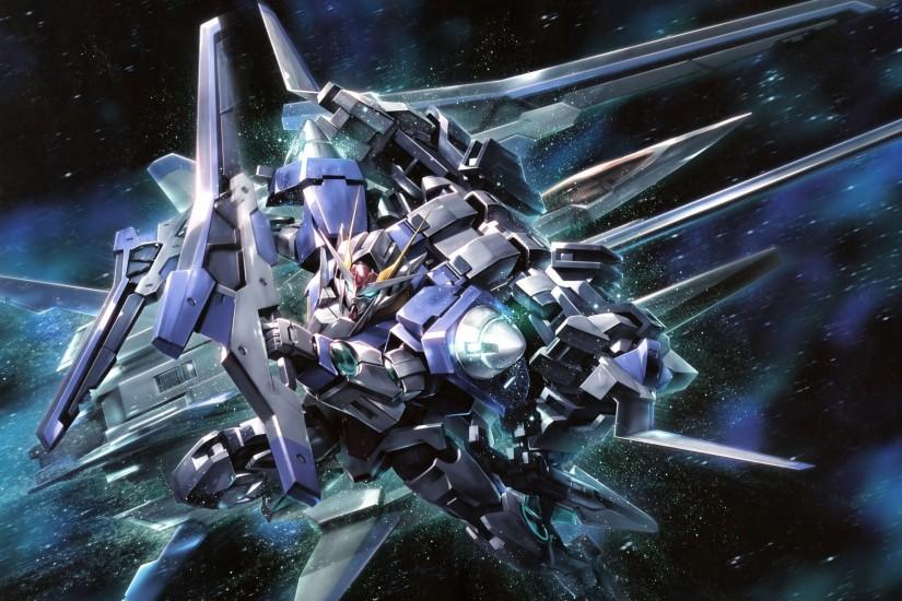 Anime - Gundam Gundam 00 Mecha Mobile Suit Gundam 00 Anime Wallpaper