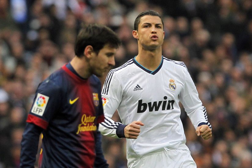 Lionel Messi Cristiano Ronaldo Match Play. Wallpaper ...