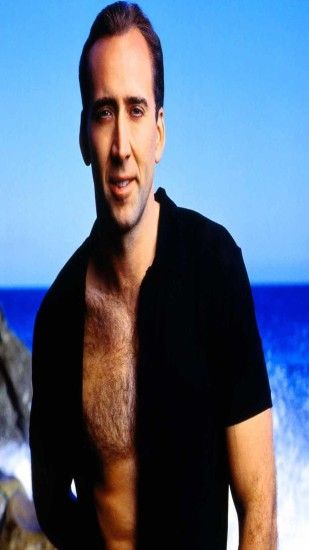 Nicolas cage on beach iphone 6 plus high quality wallpapers