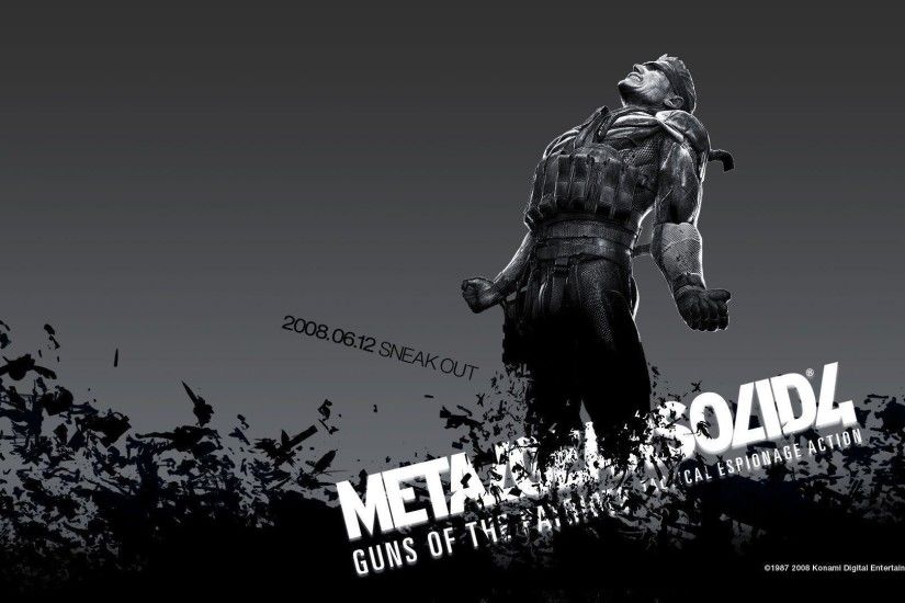 Metal Gear Solid 4 wallpaper - 448142