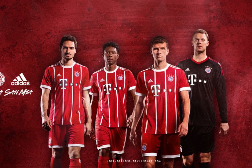 ... Bayern Munchen 2017-2018 adidas ad by jgfx-designs