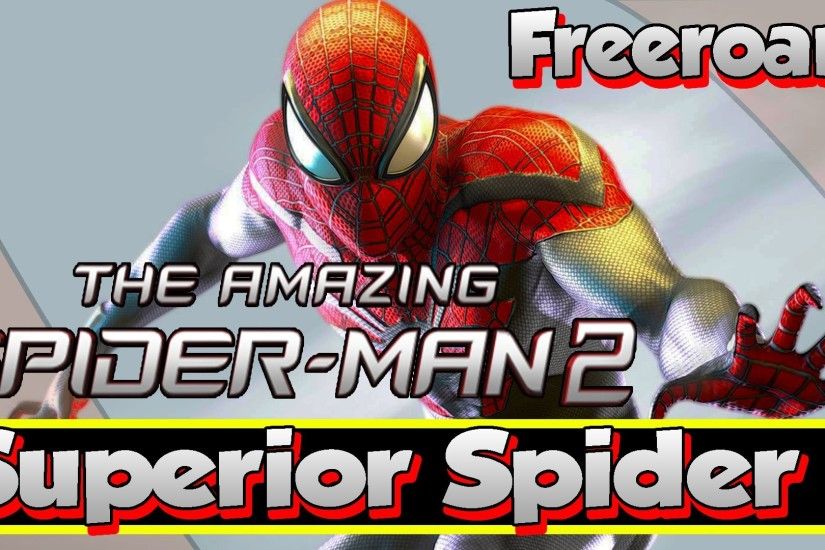 The Amazing Spider-Man 2 (Video Game) Superior Spider-Man Unlockable  Costume Skin Suit & Freeroam - YouTube