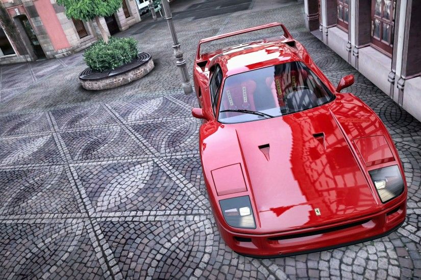 One of the most beautiful car's I know, Ferrari F40 - Wallpapers