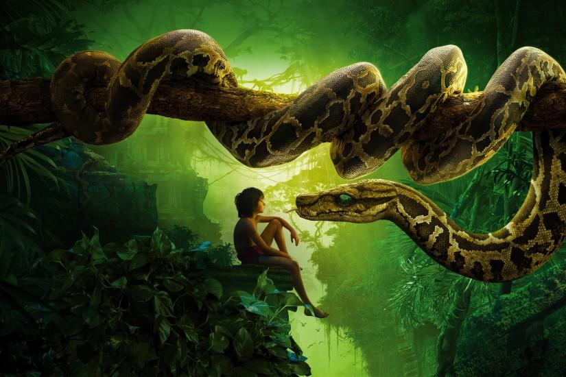 Jungle Book Snake Kaa Mowgli