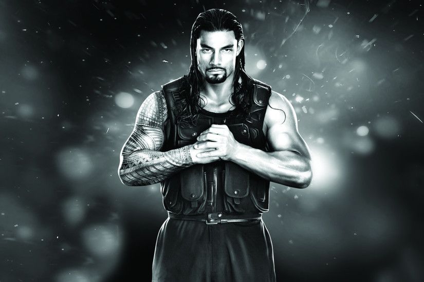 WWE Roman Reigns In New Look HD Wallpaper -AtozWallpaper