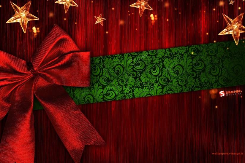 Wallpapers For > Red And Green Christmas Background