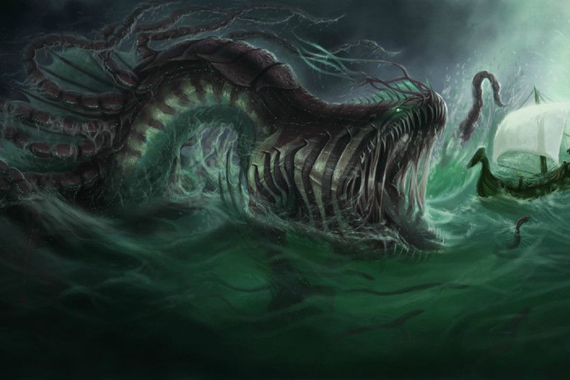 Sea Monster Wallpapers 1080p