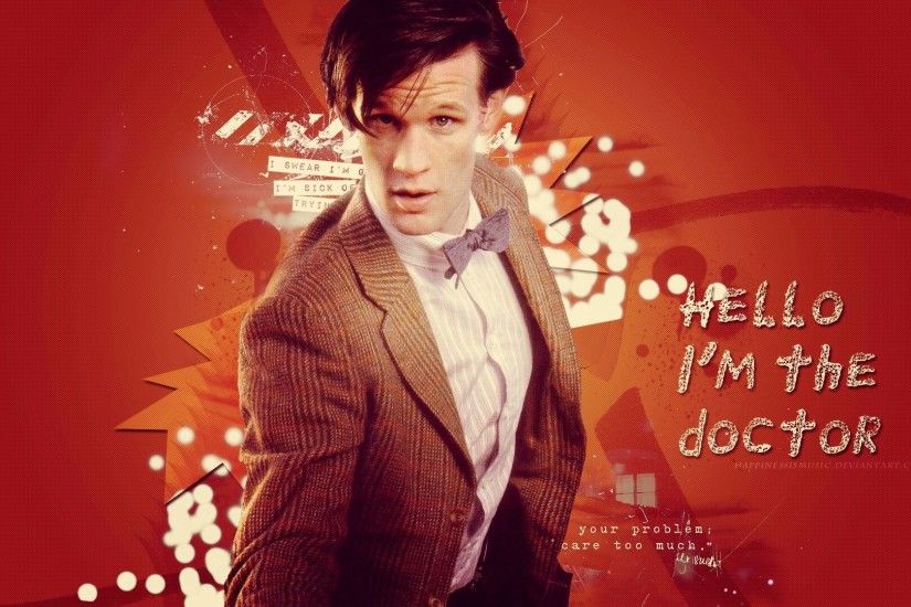 DeviantArt: More Like The eleventh Doctor Wallpaper 2 by .