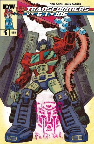 transformers comics transformers vs gi joe issue 6 cover a