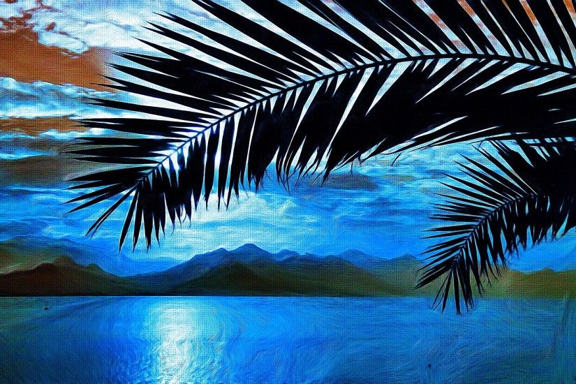 Darla Turner - palm tree background wallpaper free - 2500x1600 px