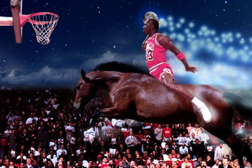 Abstract Michael Jordan 4K Wallpaper