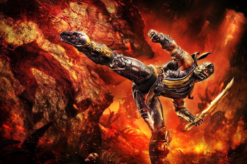 ... Mortal Kombat 9 Scorpion Wallpaper 72 images