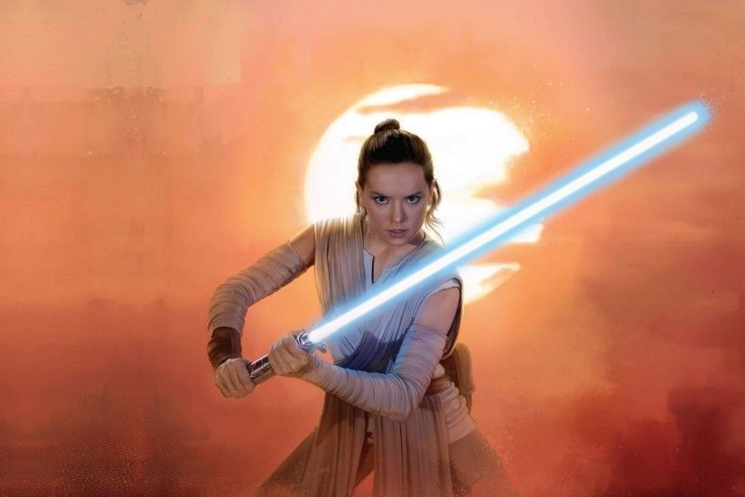 Daisy Ridley, Rey, Star Wars, Lightsaber, Jedi Wallpapers HD / Desktop and  Mobile Backgrounds