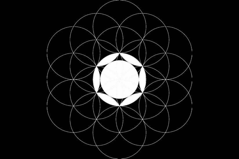Creating The Earth-Moon Ratio Diagram With The Flower Of Life In Less Than  A Minute