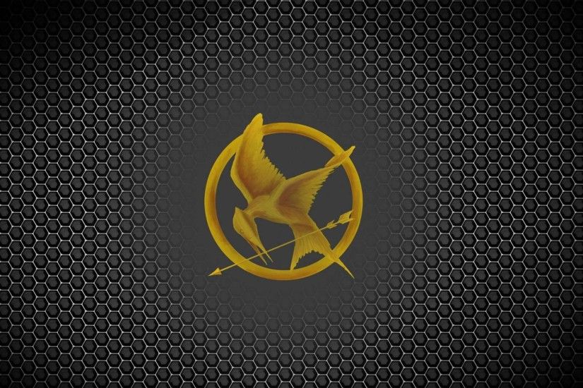 The Hunger Games Logo The Hunger Games Logo HD Wallpaper