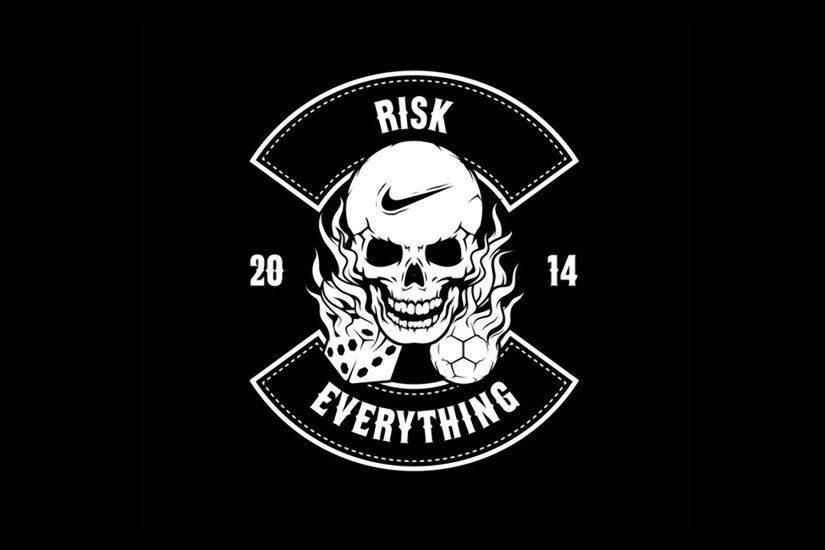 Nike Football Risk Everything Logo 2014 HD Wallpapers
