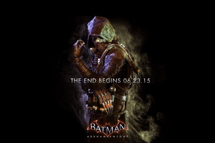 Batman Arkham Knight Scarecrow Poster Wallpaper