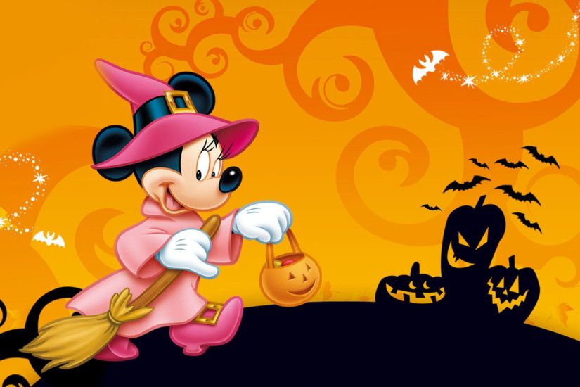 Minnie Mouse during Halloween wallpaper #14069