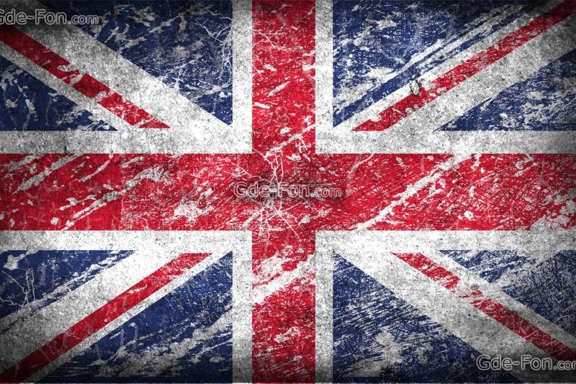 Download wallpaper flag, United Kingdom, Union Jack free desktop .
