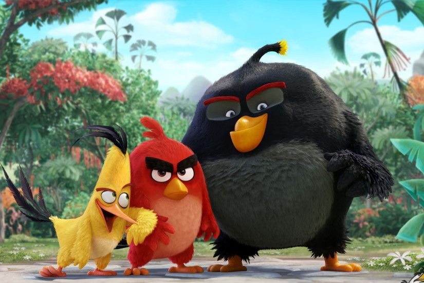 Chuck, Red, Bomb, Angry Birds, 4K