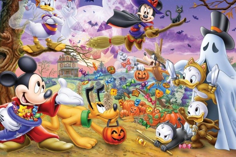 Disney's Halloween wallpaper
