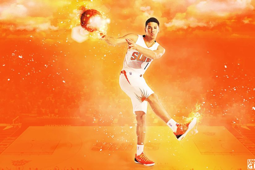 Devin Booker Suns 2017 Wallpaper