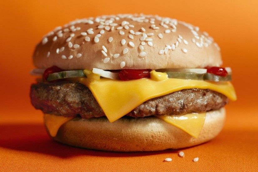 Fast Food Burger Wallpaper