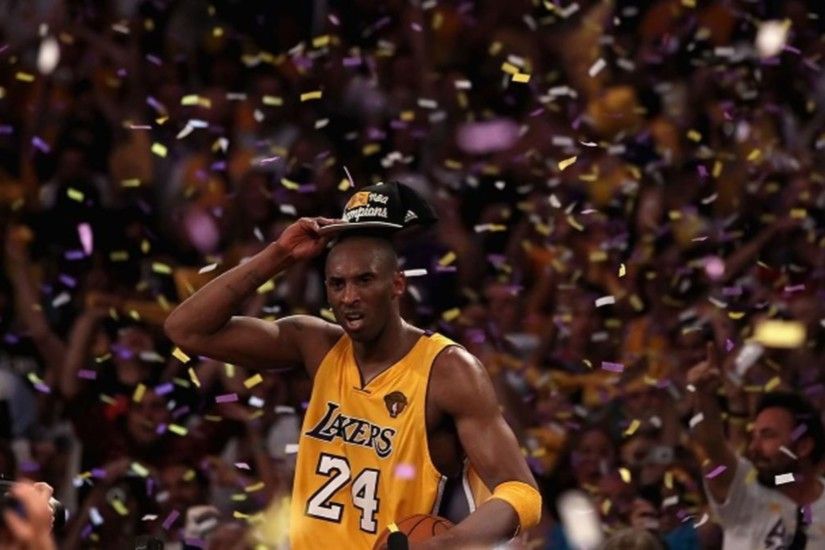 NBA Finals Champs La Lakers Kobe Bryant 4K Wallpaper
