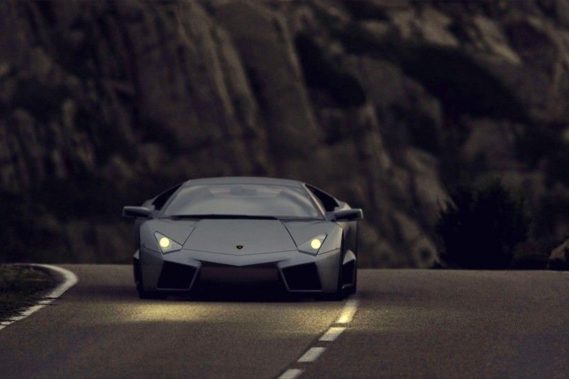 Lamborghini Reventon on the Streets HD Wallpaper. Â« Â»