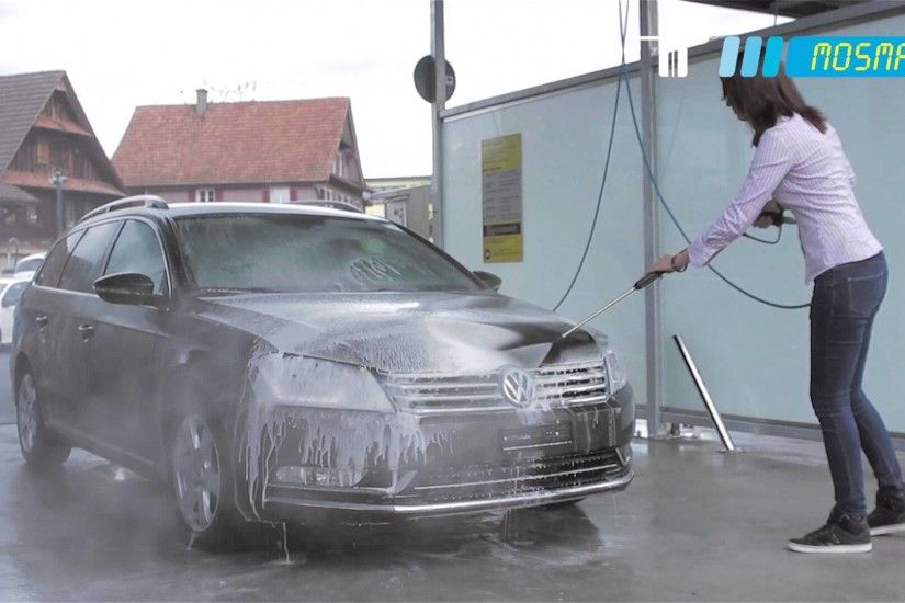 MOSMATIC I Modern Self Service Car wash / Moderne SB Waschanlage - YouTube
