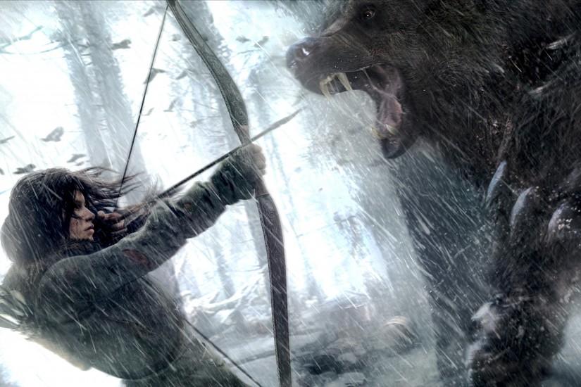 widescreen rise of the tomb raider wallpaper 2880x1800
