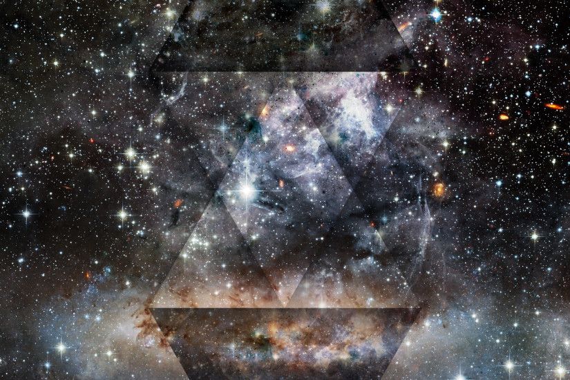 Galaxy Tumblr Triangle Wallpaper Widescreen Is Cool Wallpapers