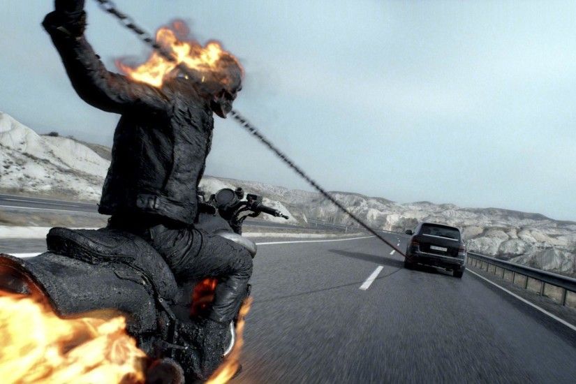 Wallpapers For > Ghost Rider 2 Wallpapers 1366x768