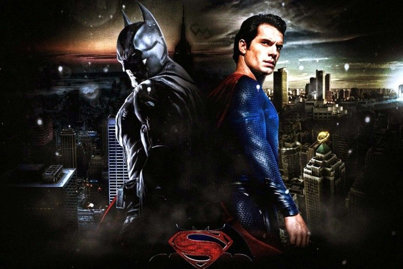 Batman and superman movie wallpaper