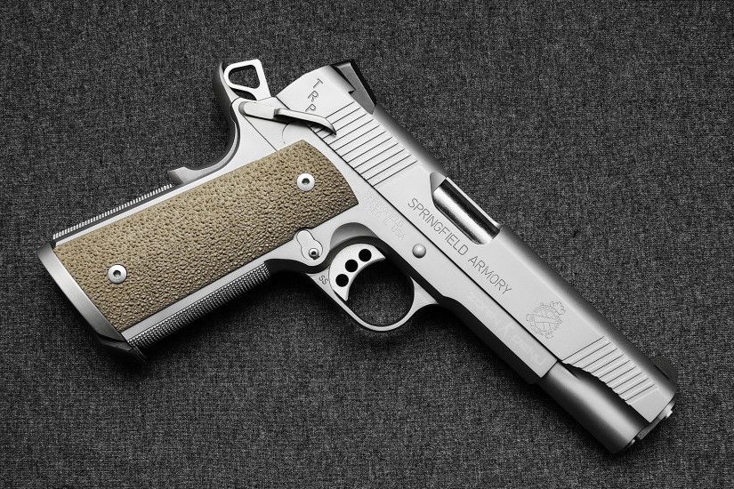 Weapons - Springfield Armory 1911 Pistol Wallpaper