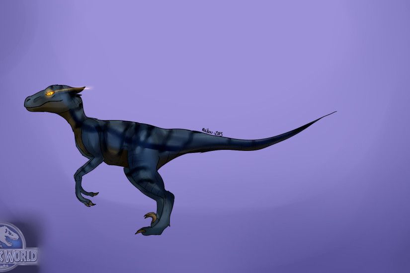... Velociraptor Blue - Jurassic World by iKintaro