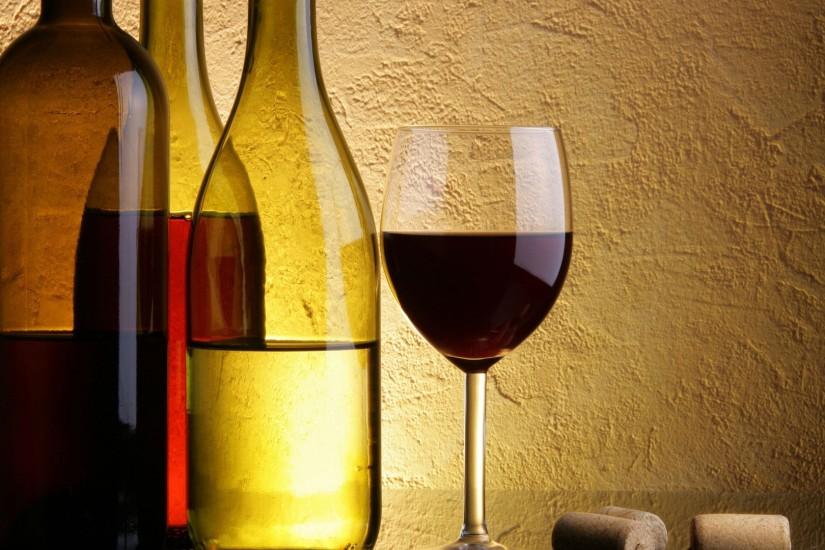 Bottles Jams Wine Glass drinks wallpaper