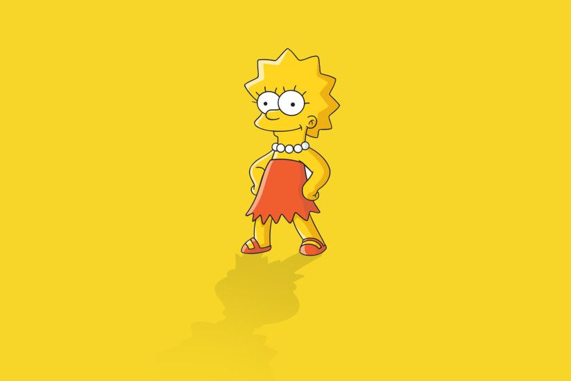 TV Show - The Simpsons Lisa Simpson Wallpaper