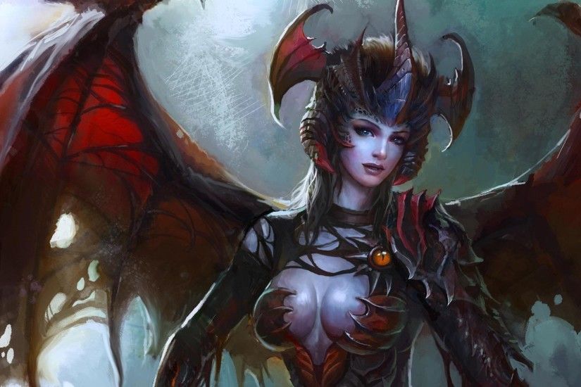 fantasy Art, Succubus, Steampunk Wallpapers HD / Desktop and Mobile  Backgrounds