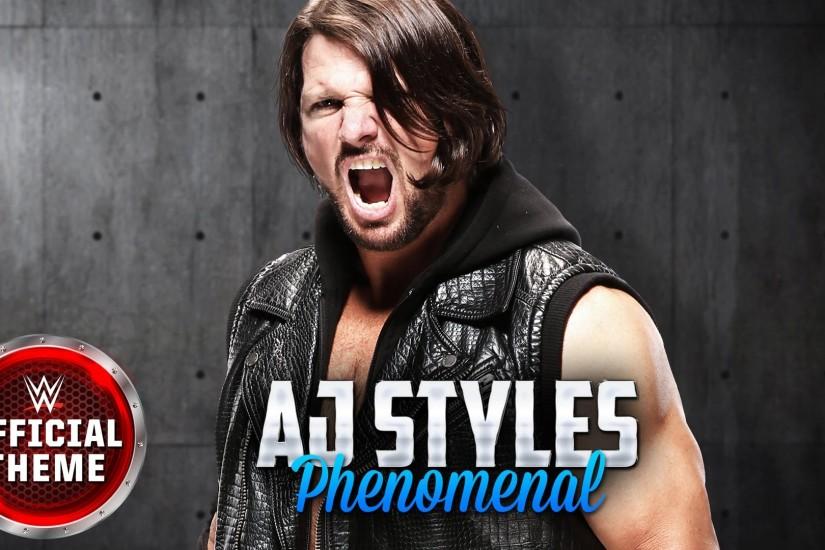 AJ Styles Phenomenal photos HD images.