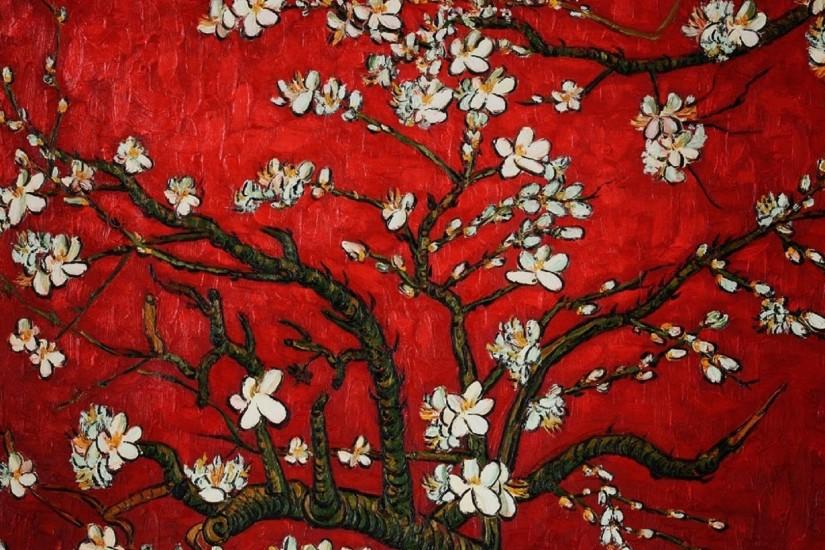 Blossom Postimpressionism Vincent Van Gogh Van Gogh Almond Blossom HD Wide  Wallpaper for Widescreen