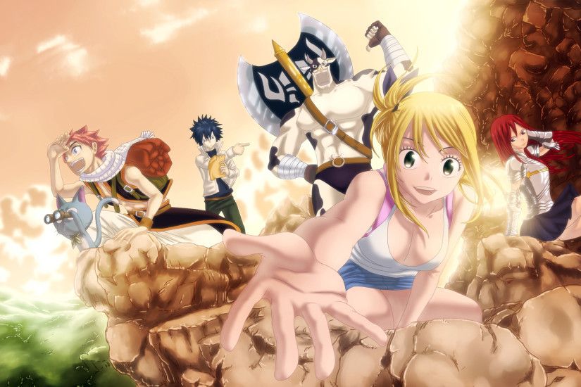 Fairy Tail Movie Natsu x Lucy Wallpaper [HD] Clean DL - YouTube ...