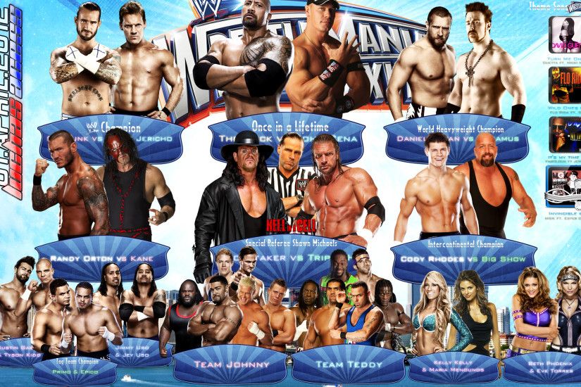 Wallpaper WrestleMania XXVIII Cartelera 2012
