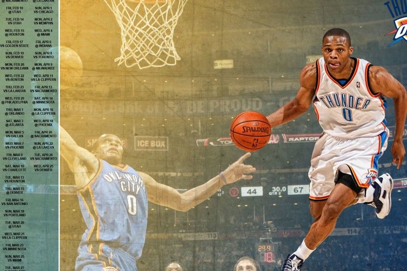 Russell Westbrook 2012 Basketball wallpaper